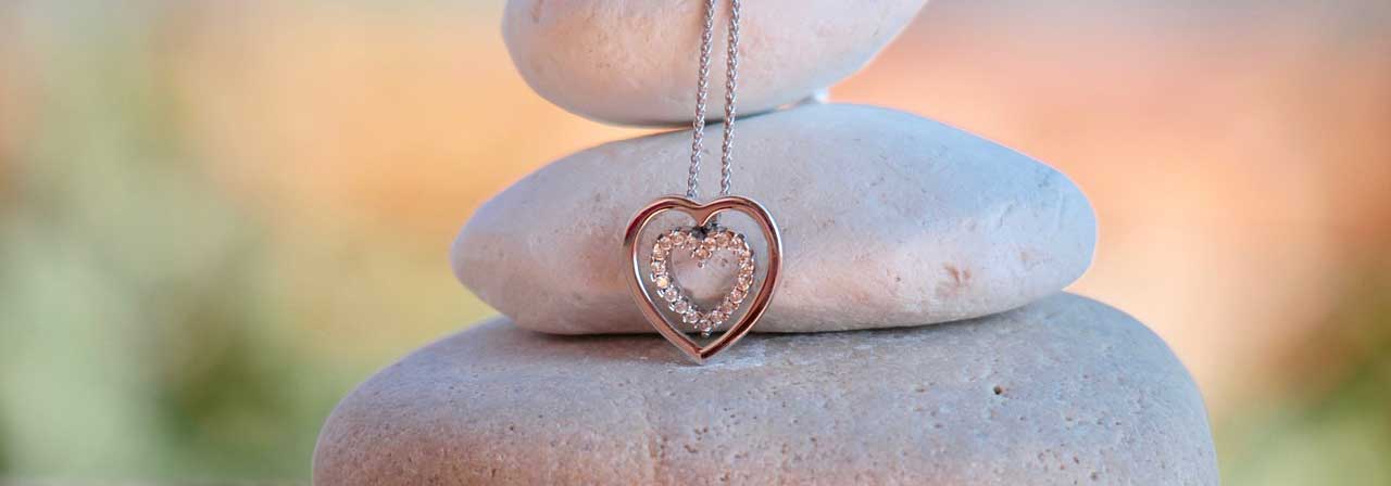 ハートのネックレス